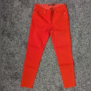 RALPH LAUREN Zara Red Skinny Jeans
